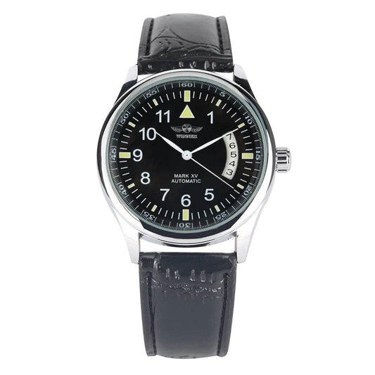 Men's Mechanical Watches Luxury Stainless Steel Case Business Watch Retro Steampunk Style Wristwatch - Lux Waches Max