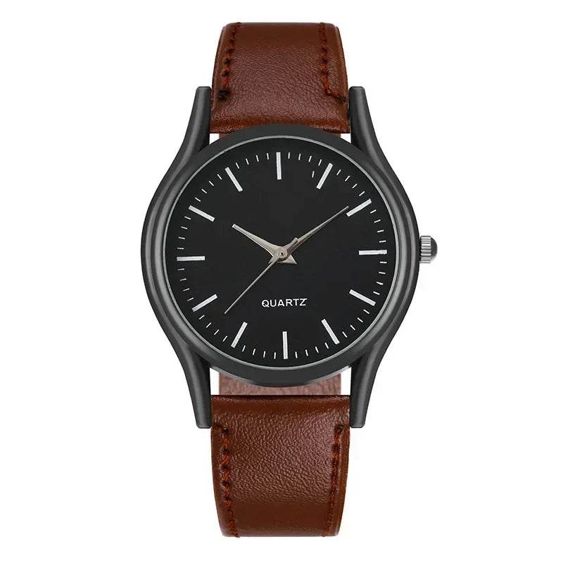 Watches for Men Reloj Hombre Fashion Retro Business Hand Watch Leather Watches Quartz - Lux Waches Max