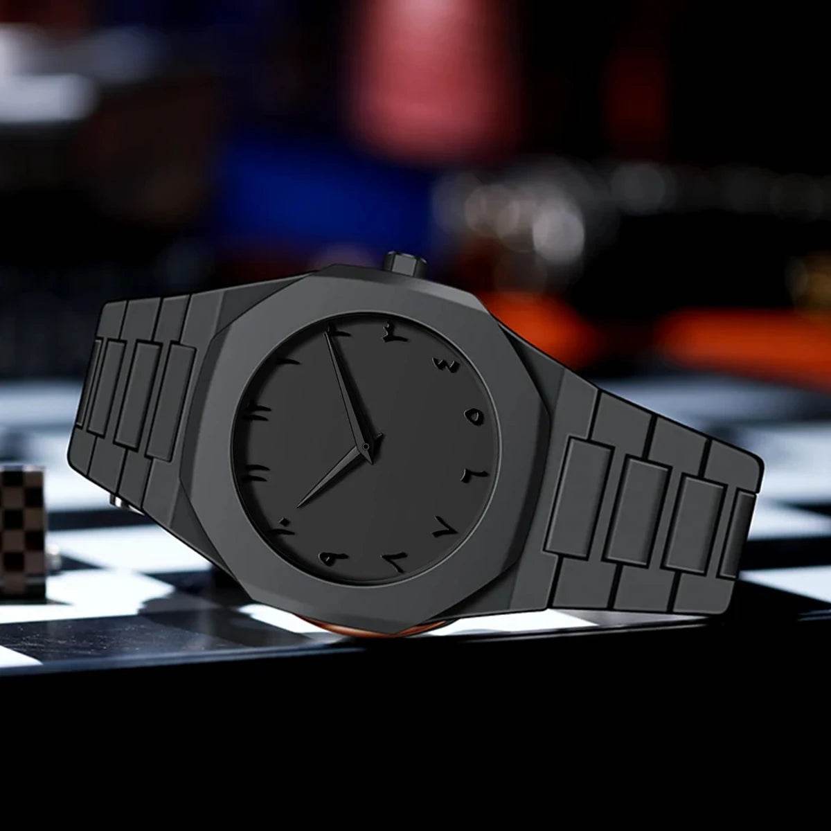 2025 New Modern Simple Creative Sports and Leisure Watch Creative Design Waterproof Quartz - Lux Waches Max