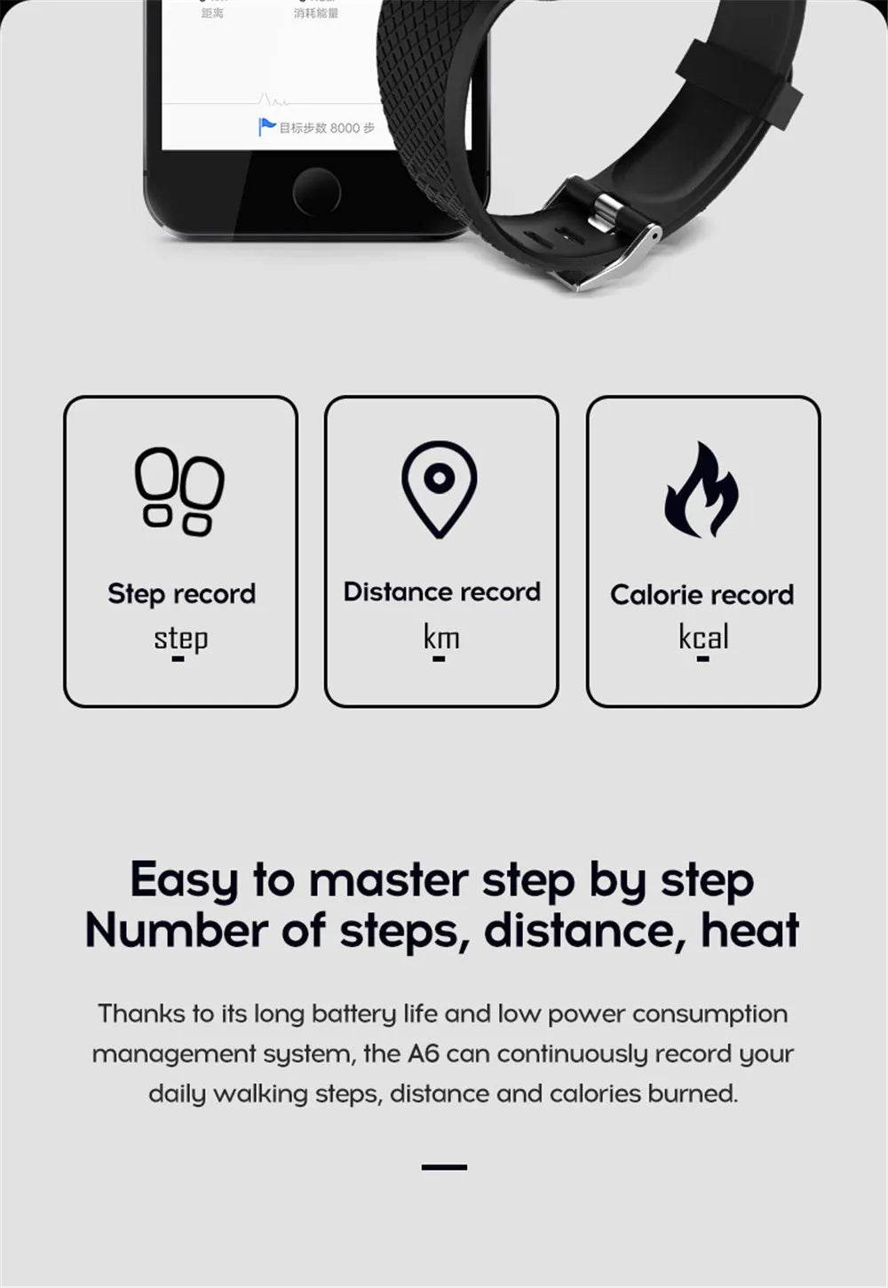 Smart Watch 116 Alarm Clock Weather - Lux Waches Max