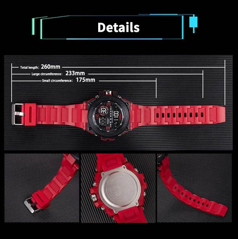 Top Luxury Electronic Watch for Man Outdoor Sport Watch - Lux Waches Max