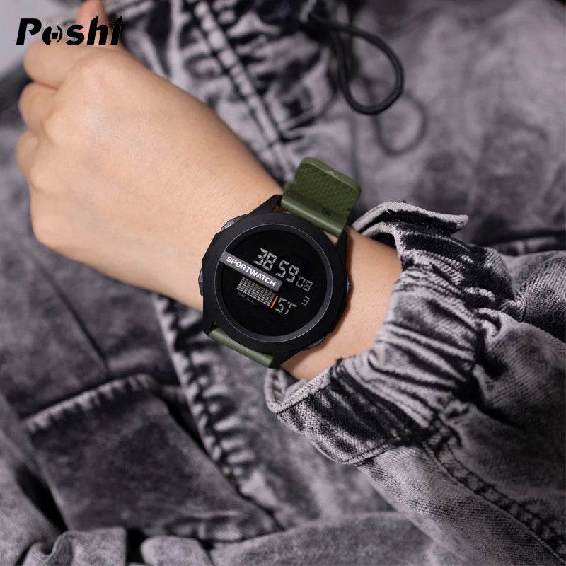 POSHI Sport Watch for Man Luxury Digital Wristwatch - Lux Waches Max