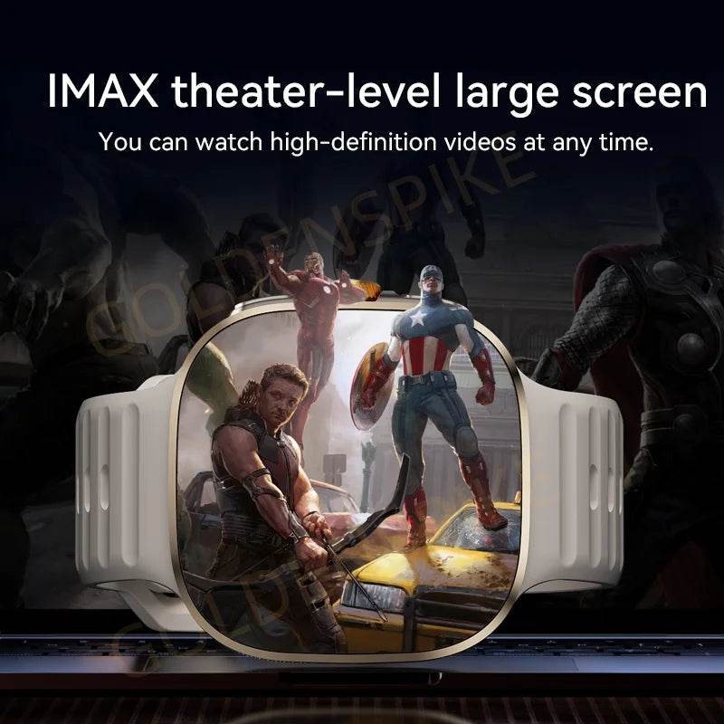 M99 Smartwatch – 2.4" AMOLED, 4G/5G SIM, Android 10