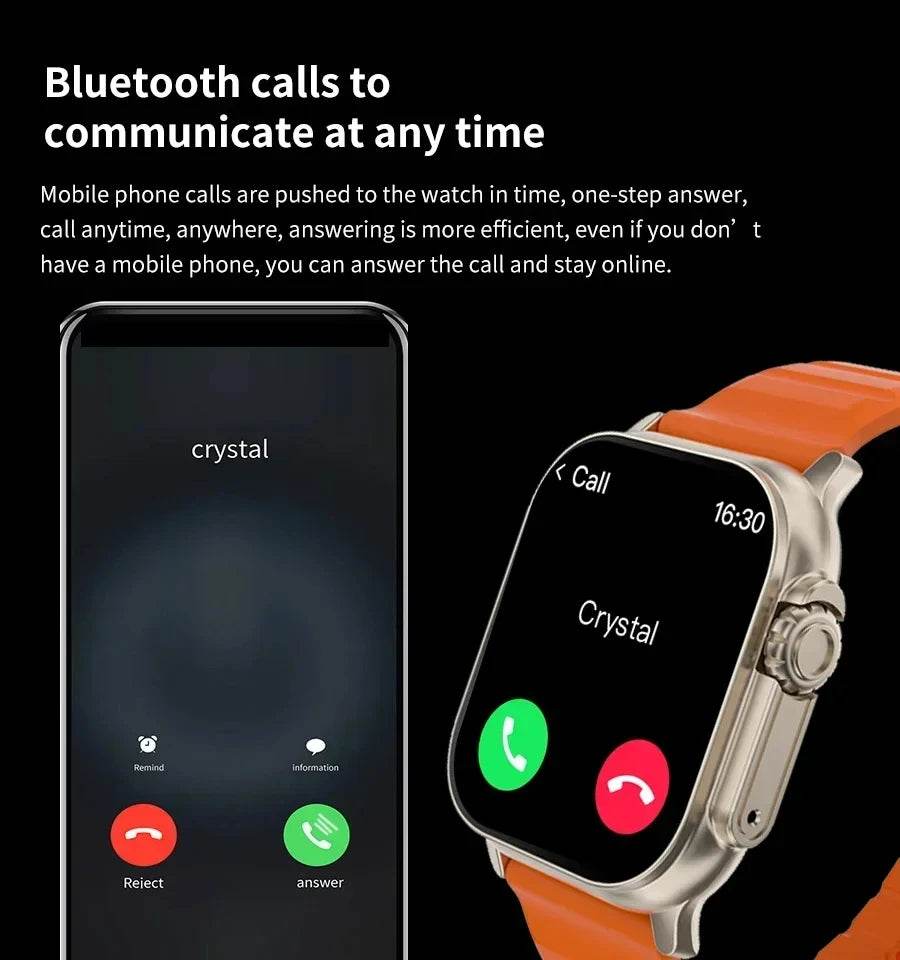 LAXASFIT T900Ultra Smartwatch - Lux Waches Max