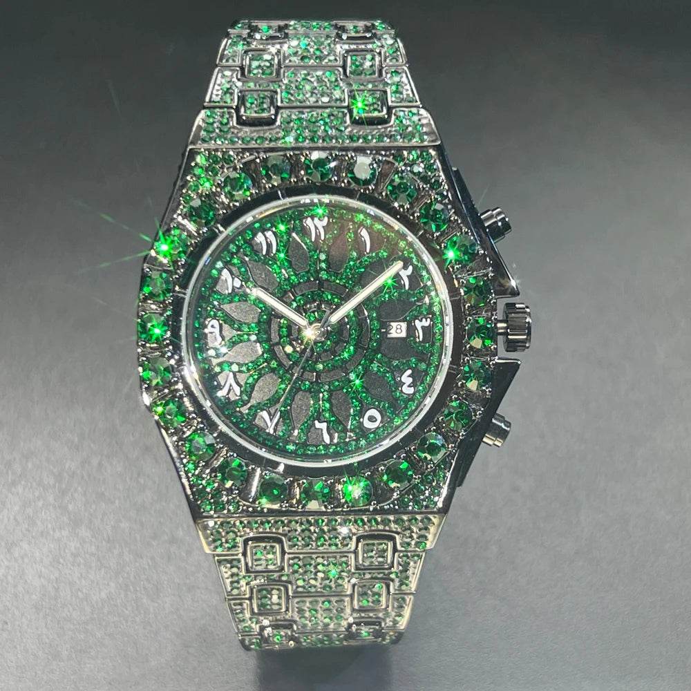 2025 New Diamond Hip Hop Watch - Lux Waches Max