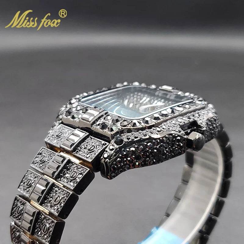 Diamond Men's Quartz Watch - Lux Waches Max