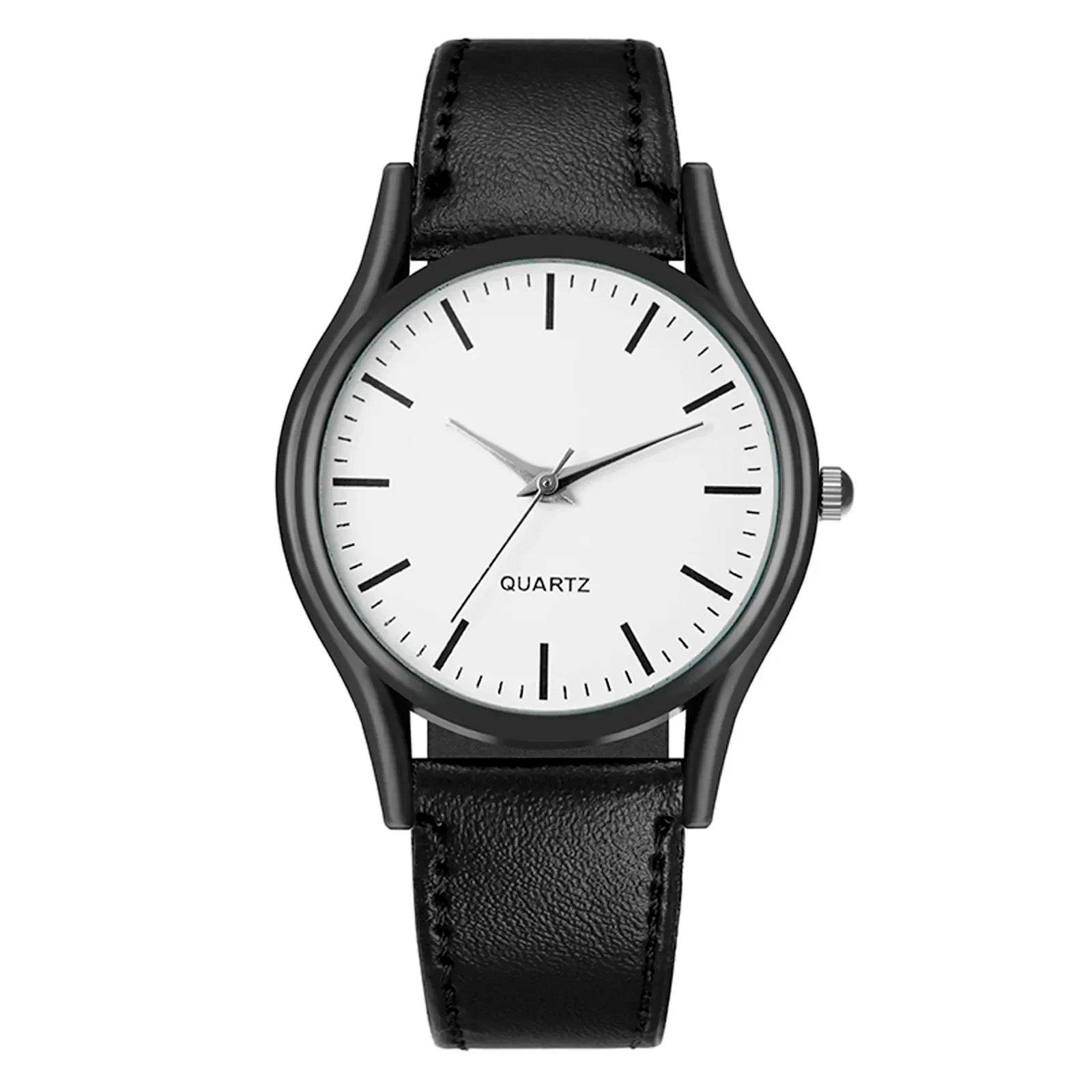 Watches for Men Reloj Hombre Fashion Retro Business Hand Watch Leather Watches Quartz - Lux Waches Max