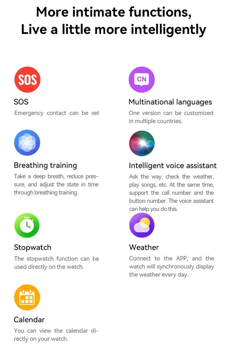2025 New Smart Watch Women 1.28"