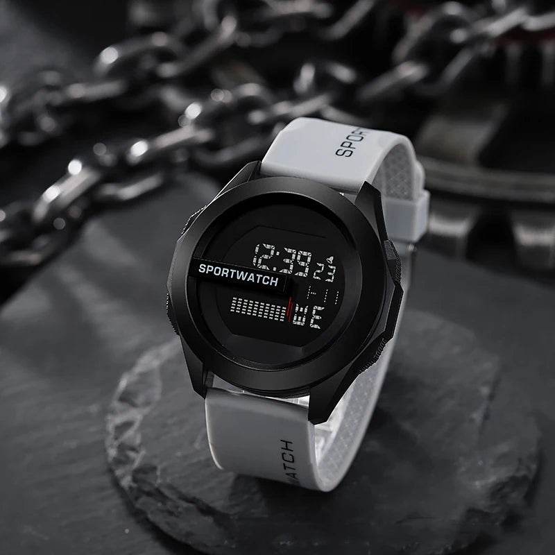 POSHI Sport Watch for Man Luxury Digital Wristwatch - Lux Waches Max