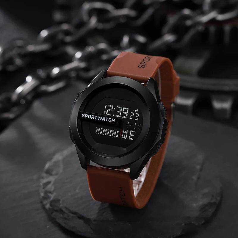 POSHI Sport Watch for Man Luxury Digital Wristwatch - Lux Waches Max
