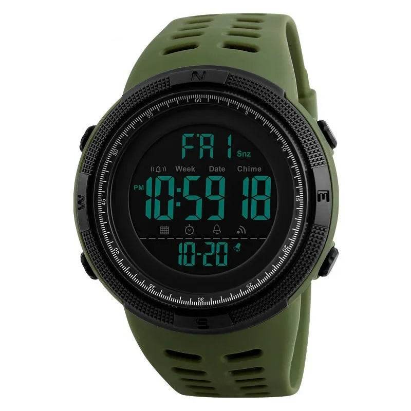 YIKAZE Y01 Military Men Sports Wristwatch Multifunction Men's - Lux Waches Max