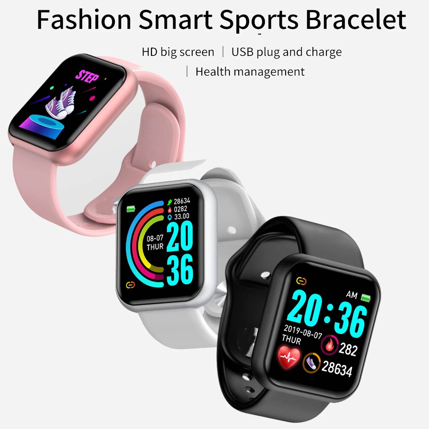 Sports Smartwatch Women Bracelet Men - Lux Waches Max