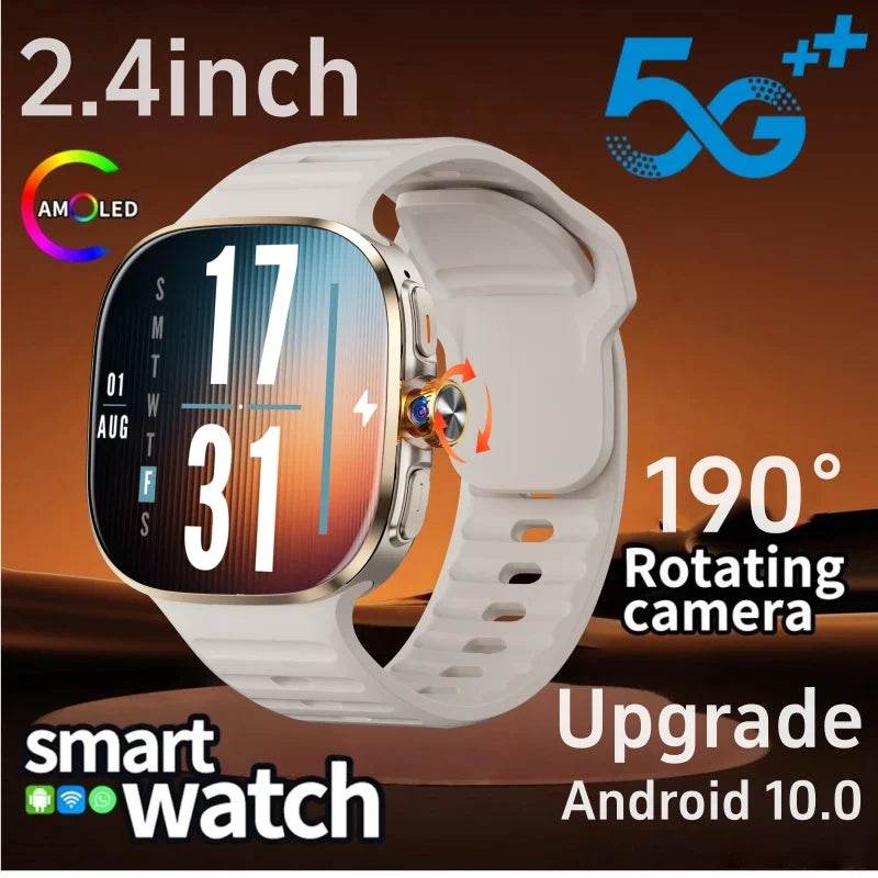 M99 Smartwatch – 2.4" AMOLED, 4G/5G SIM, Android 10
