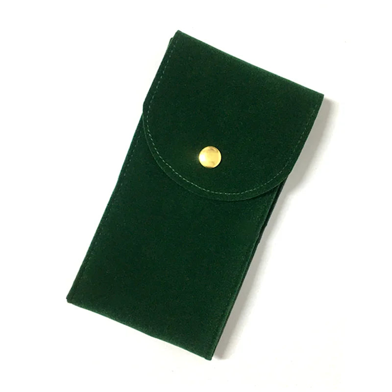 Embers Watch Bag Blue Black Green Watch Box Flannelette Gift Box Travel Storage Case Durable Portable Watch Dust Protection Case