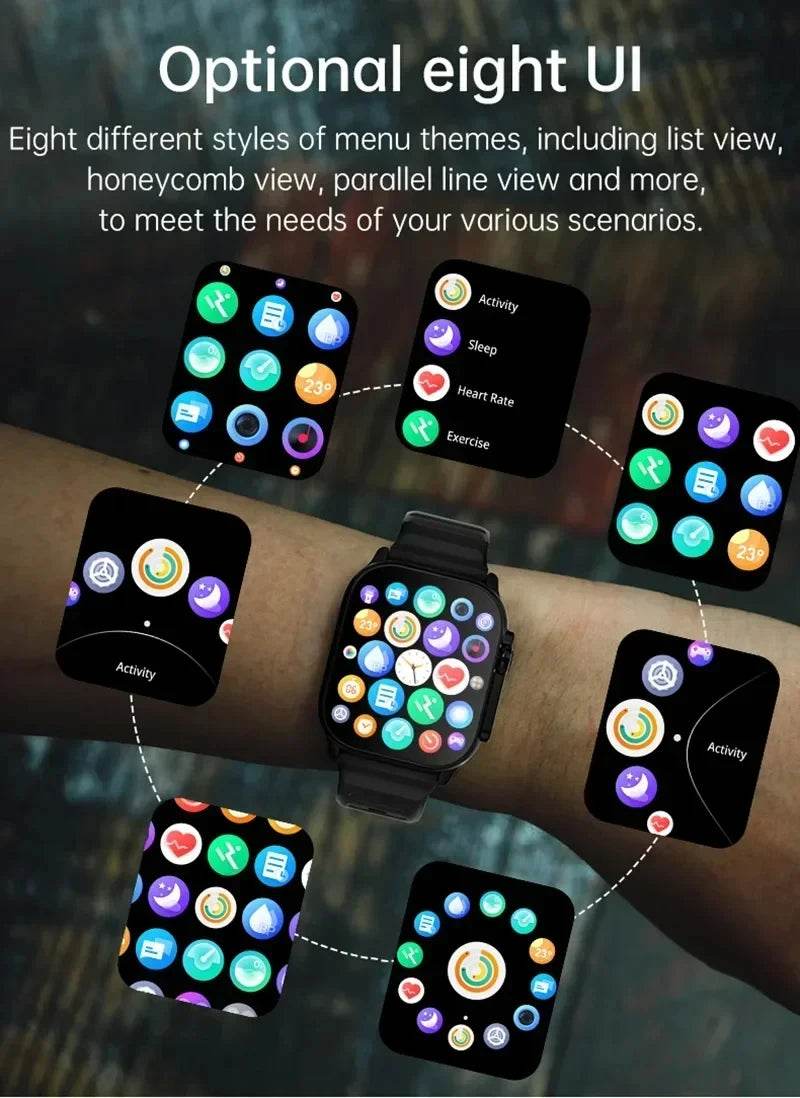 LAXASFIT T900Ultra Smartwatch - Lux Waches Max