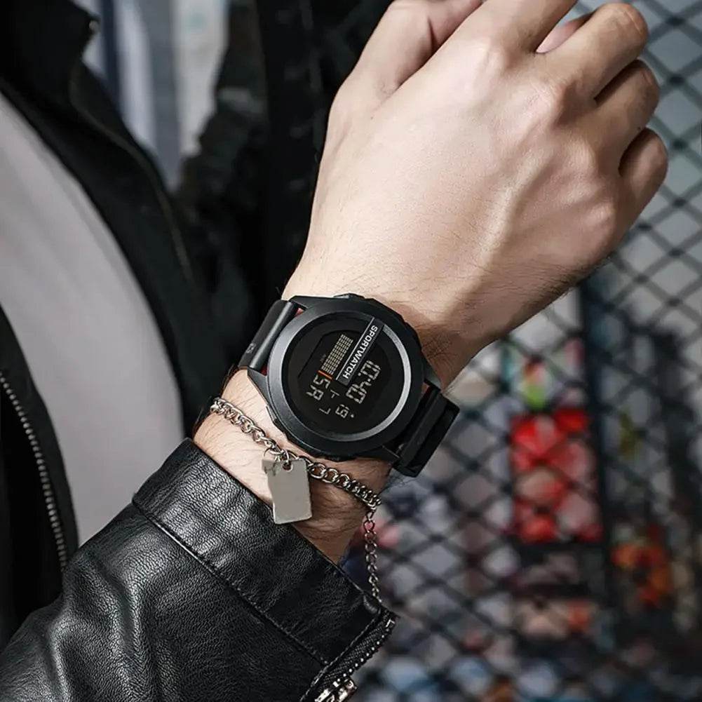Men's Sports Watches Alarm Clock Multifunction Men LED Digital Watch - Lux Waches Max