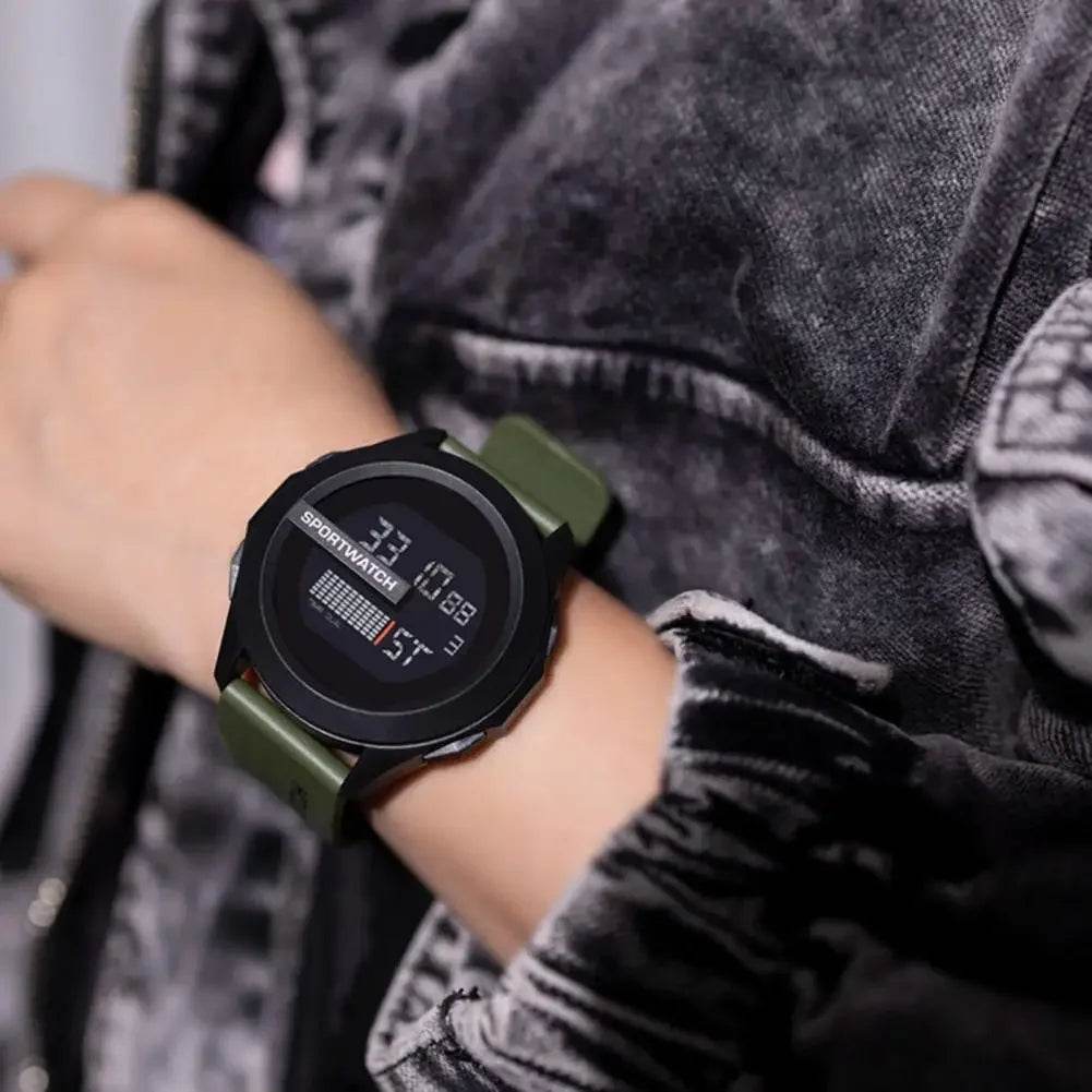 Men's Sports Watches Alarm Clock Multifunction Men LED Digital Watch - Lux Waches Max