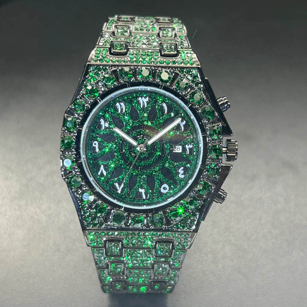 2025 New Diamond Hip Hop Watch - Lux Waches Max