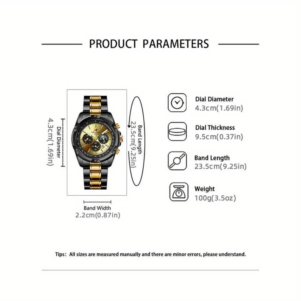 Fashion Watches for Men Casual Wrist Watch for Men Suitable - Lux Waches Max