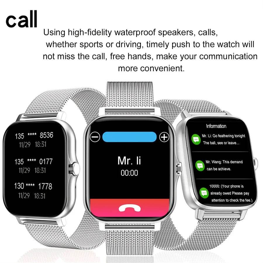 Smart Watch, Wireless Call/Dial - Lux Waches Max