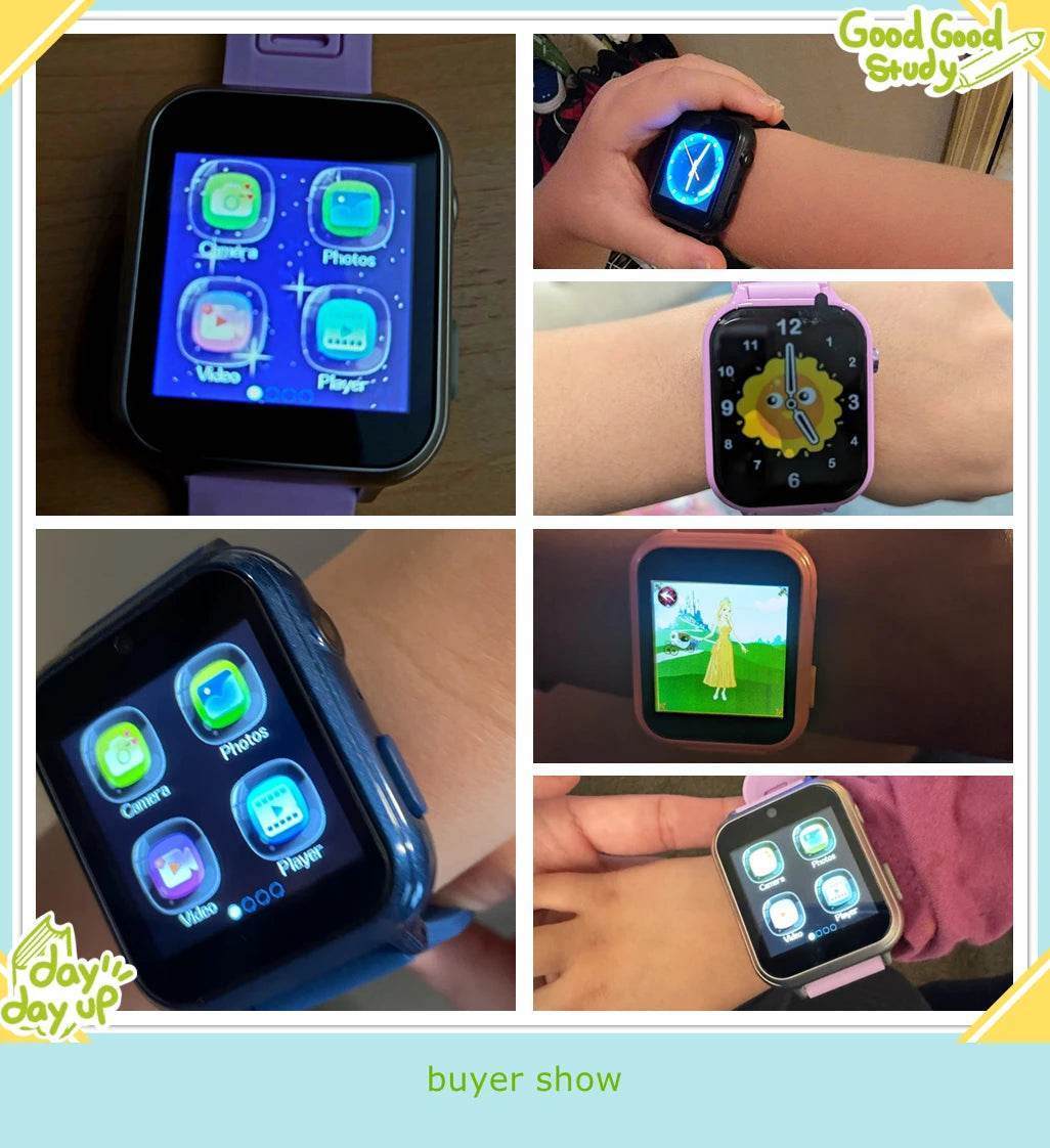 Children's Wristwatch 24 Games Kids Smart Watch Music Play Pedometer - Lux Waches Max