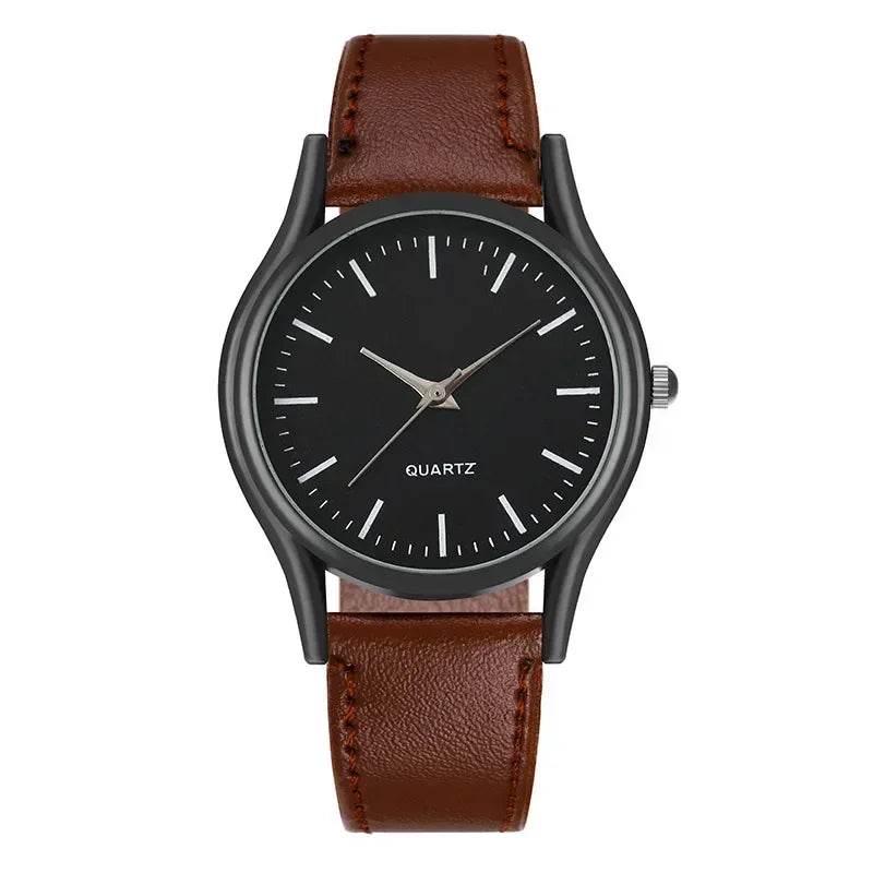 Watches for Men Reloj Hombre Fashion Retro Business Hand Watch Leather Watches Quartz - Lux Waches Max