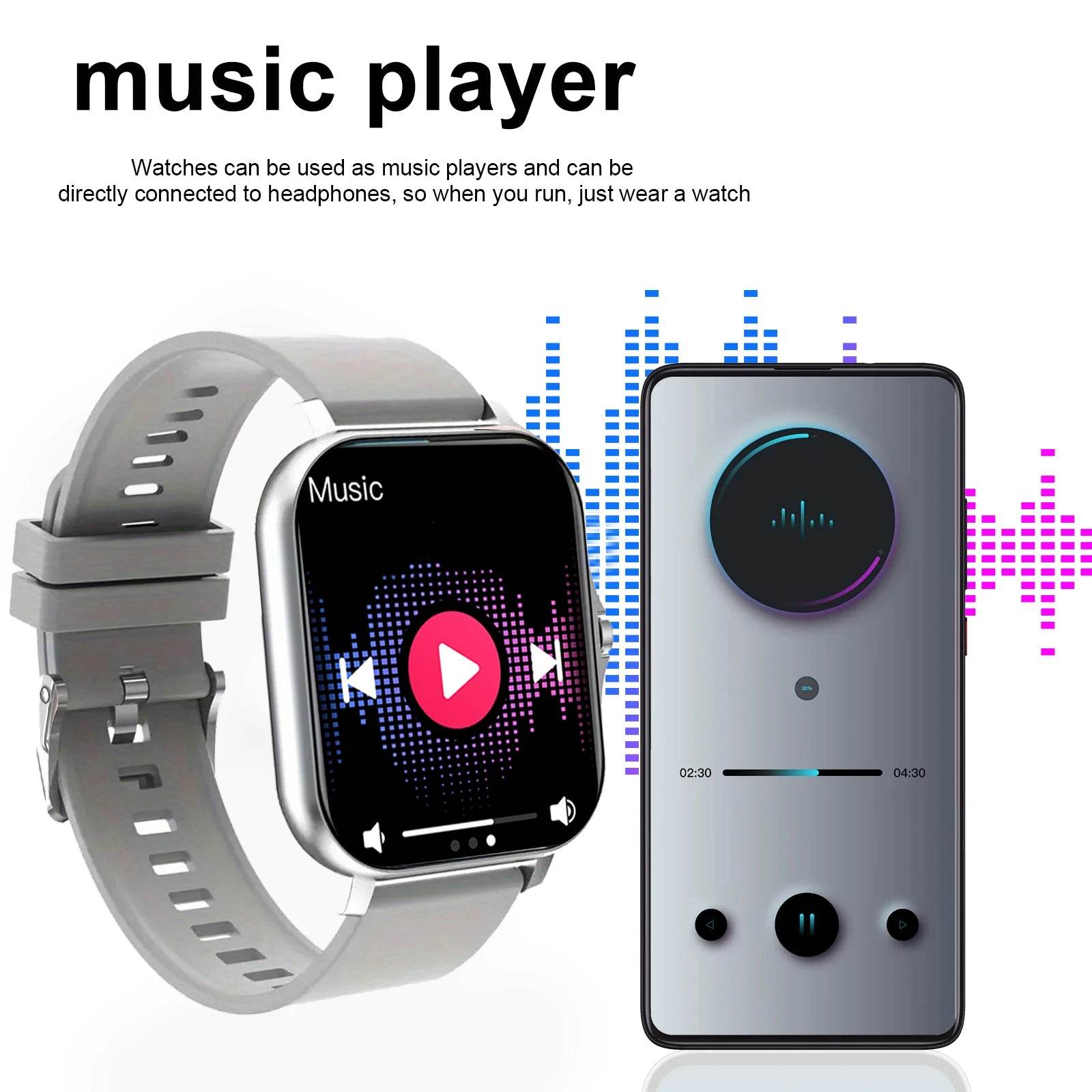 Smart Watch, Wireless Call/Dial - Lux Waches Max