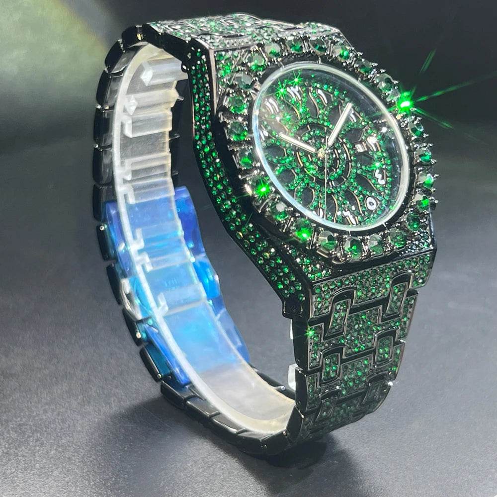 2025 New Diamond Hip Hop Watch - Lux Waches Max