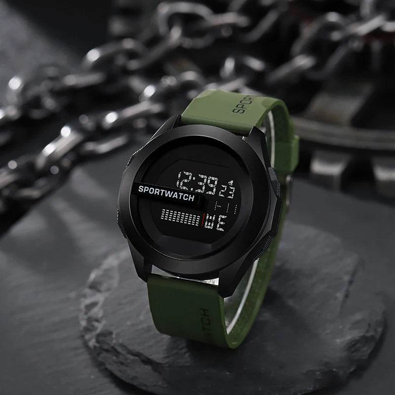 POSHI Sport Watch for Man Luxury Digital Wristwatch - Lux Waches Max