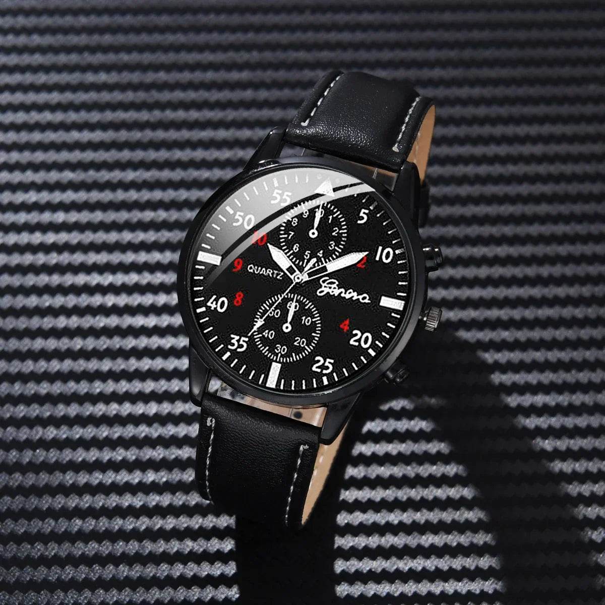 Watches for Men Reloj Hombre Fashion Retro Business Hand Watch Leather Watches Quartz - Lux Waches Max