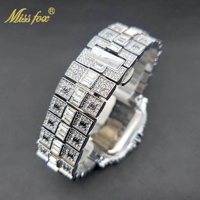 Diamond Men's Quartz Watch - Lux Waches Max