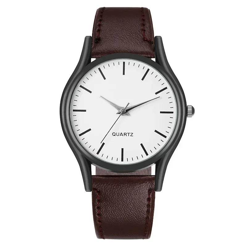 Watches for Men Reloj Hombre Fashion Retro Business Hand Watch Leather Watches Quartz - Lux Waches Max