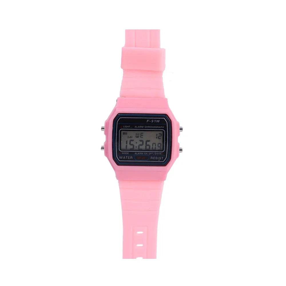 F91W Digital Watches for Men Women LED Electronic Wristwatch Waterproof Sports Military Watch Female Clock Relojes Digitales - Lux Waches Max