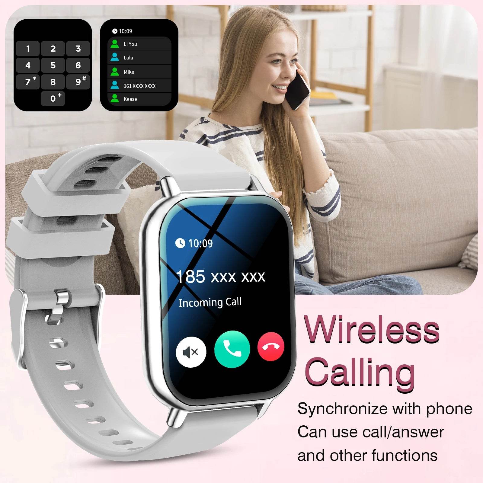 Smart watch, for men and women - Lux Waches Max