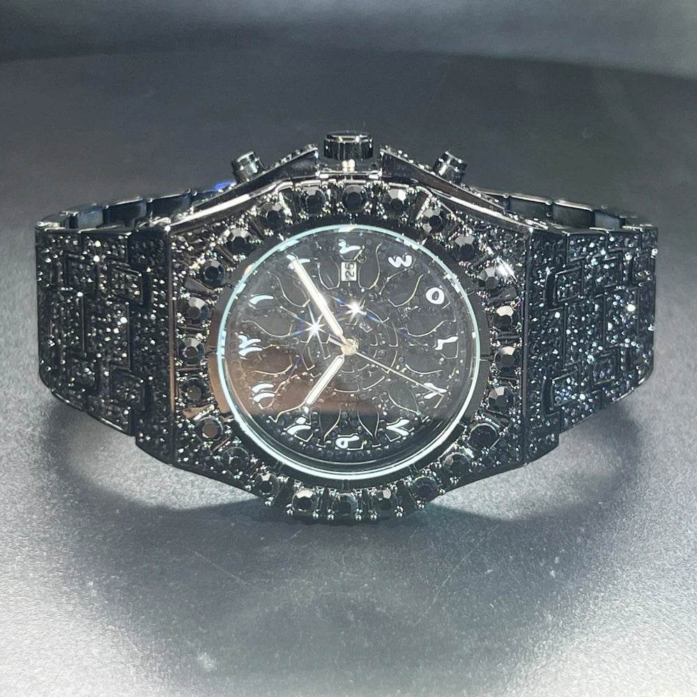 2025 New Diamond Hip Hop Watch - Lux Waches Max