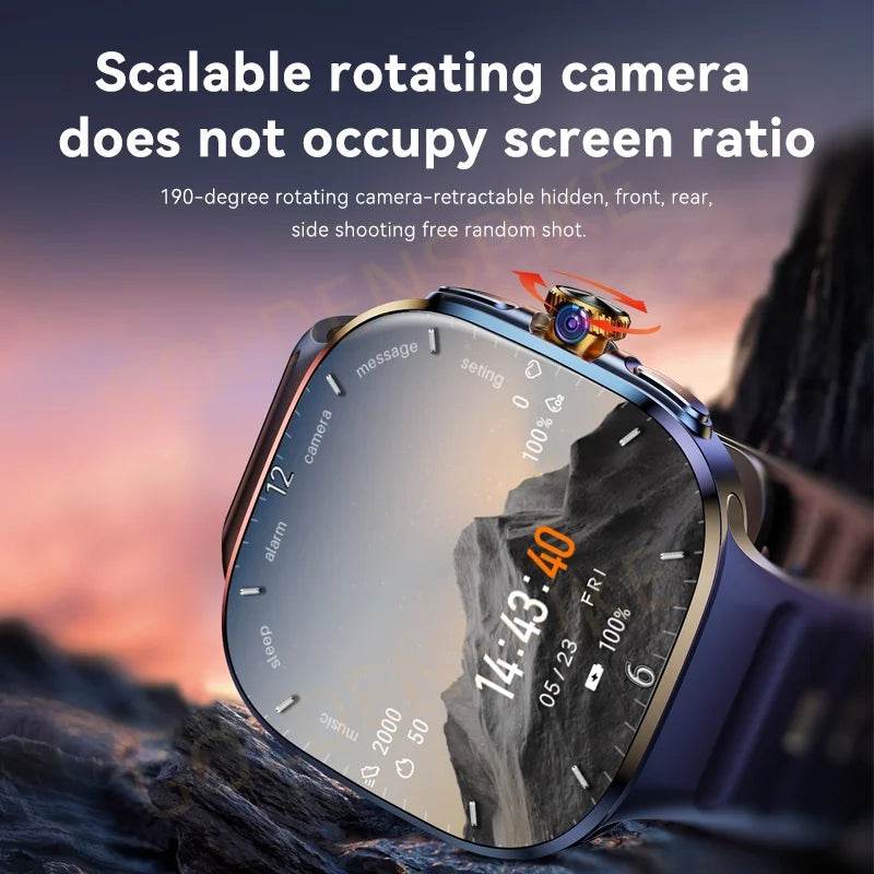 M99 Smartwatch – 2.4" AMOLED, 4G/5G SIM, Android 10