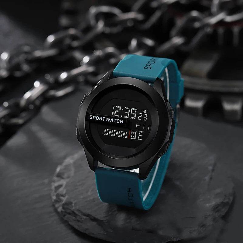 POSHI Sport Watch for Man Luxury Digital Wristwatch - Lux Waches Max