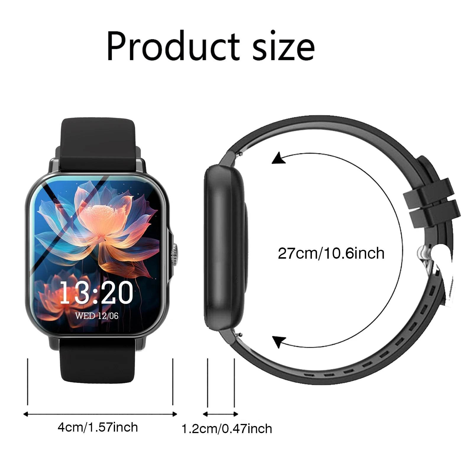 Smart watch, for men and women - Lux Waches Max