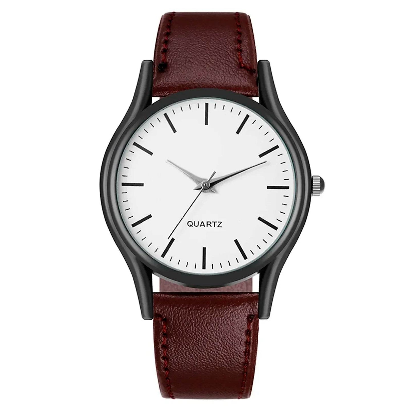 Watches for Men Reloj Hombre Fashion Retro Business Hand Watch Leather Watches Quartz - Lux Waches Max