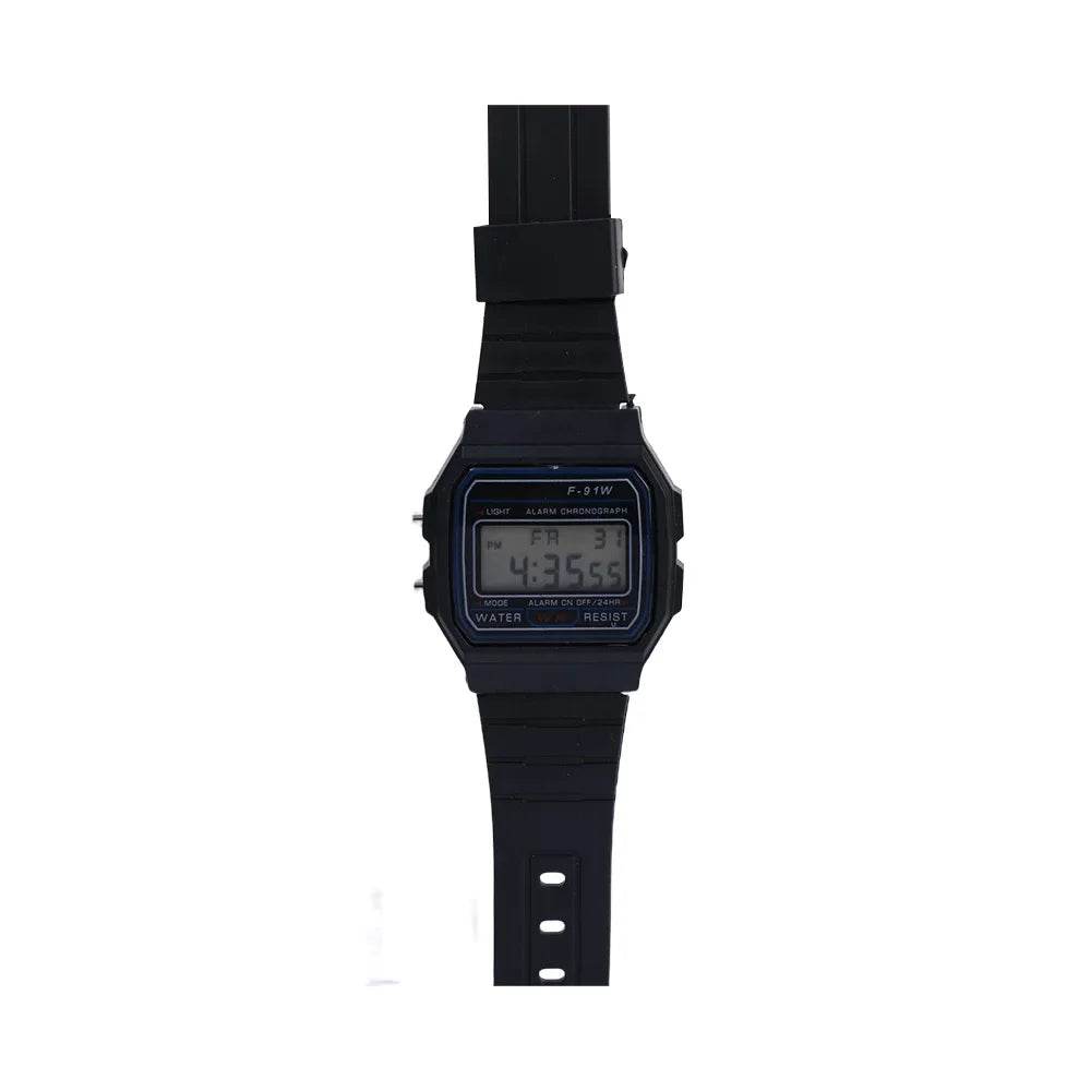 F91W Digital Watches for Men Women LED Electronic Wristwatch Waterproof Sports Military Watch Female Clock Relojes Digitales - Lux Waches Max