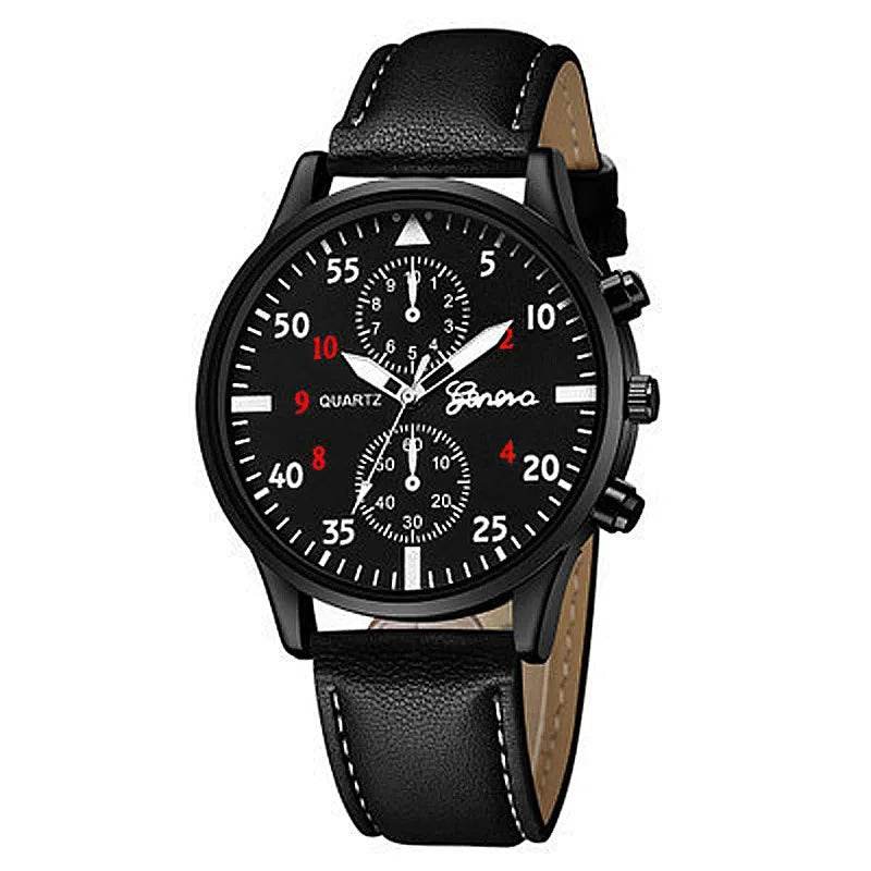 Watches for Men Reloj Hombre Fashion Retro Business Hand Watch Leather Watches Quartz - Lux Waches Max