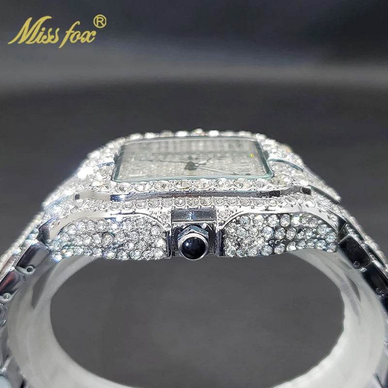Diamond Men's Quartz Watch - Lux Waches Max
