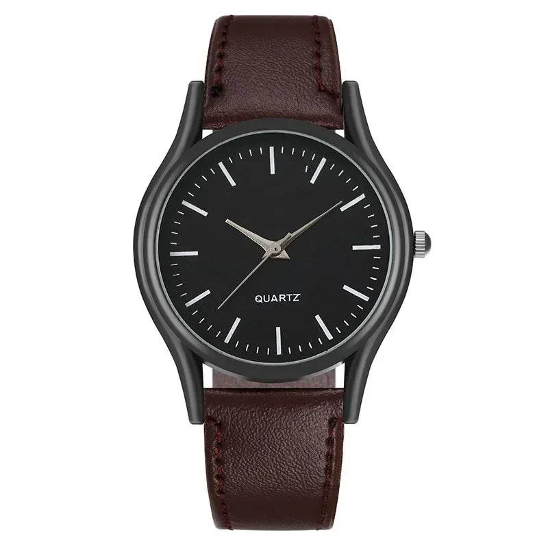 Watches for Men Reloj Hombre Fashion Retro Business Hand Watch Leather Watches Quartz - Lux Waches Max